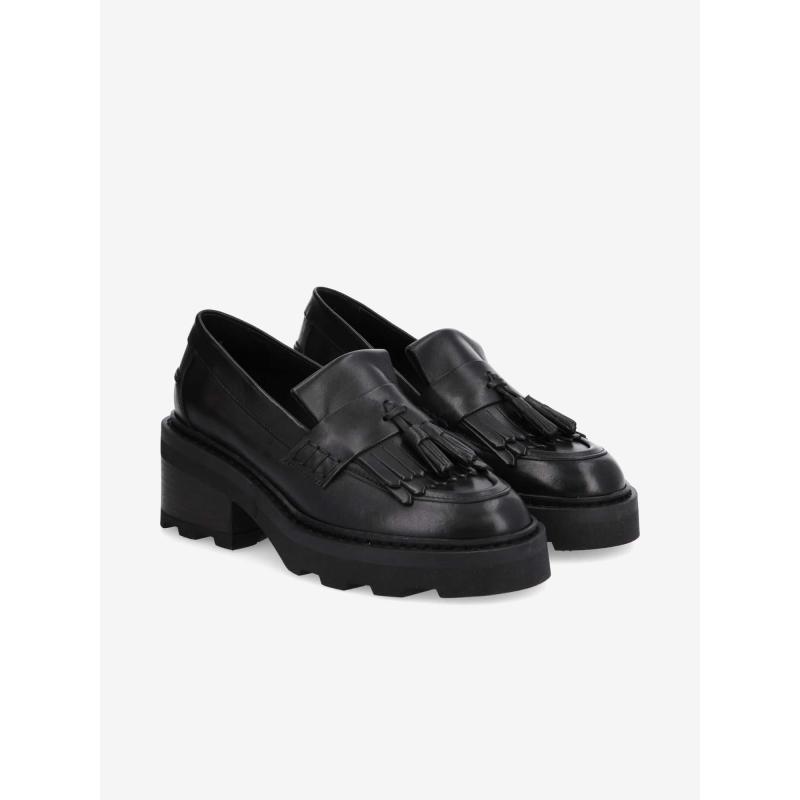 MIKE GOLF W - BABY CALF - BLACK